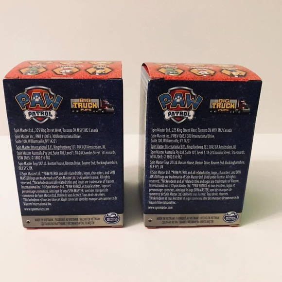 Lot of 2 Paw Patrol Big Truck Pups Mini  Figures Nickelodeon Spin Master - Picture 3 of 7